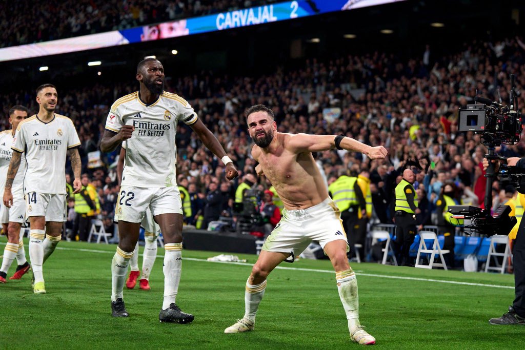 رقم قياسي لـ كارفخال مع ريال مدريد بعد هدفه ضد ألميريا