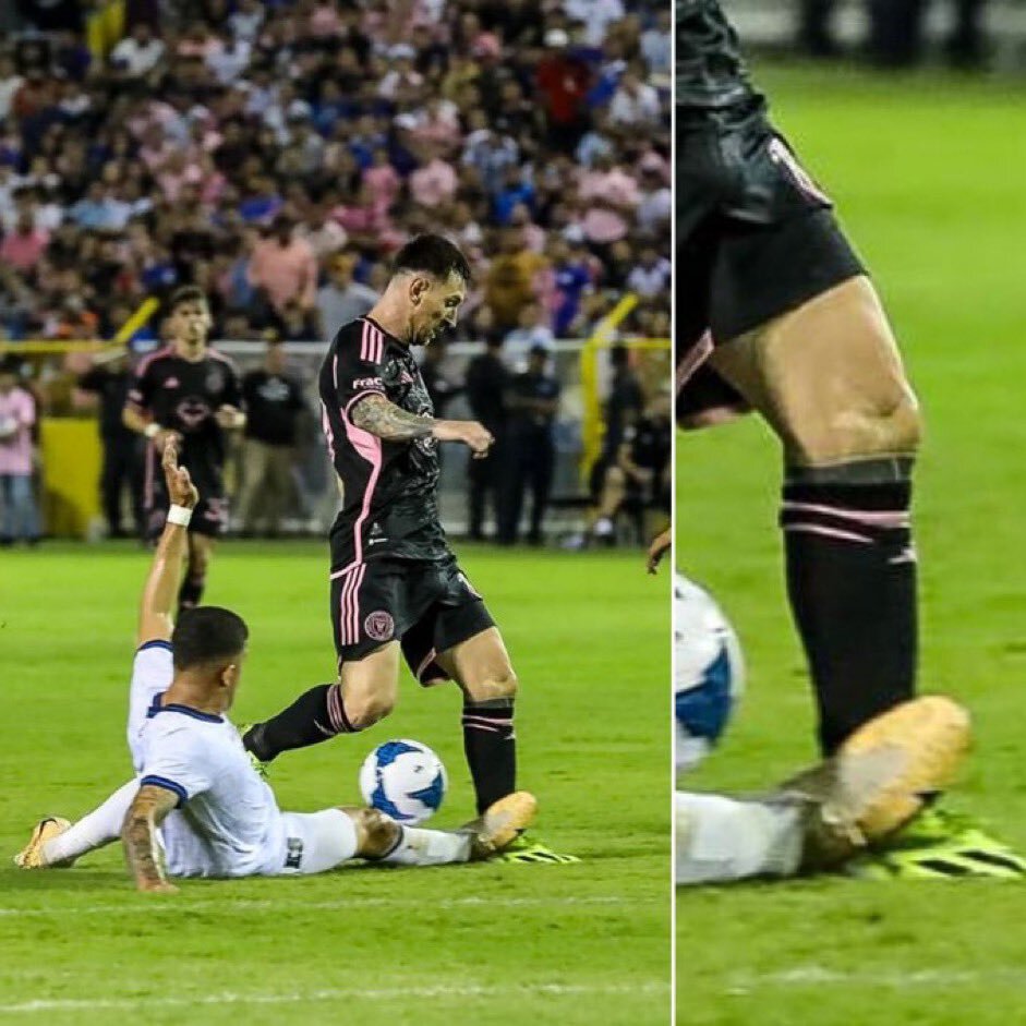 ملخص لمسات ليونيل ميسي في مباراة انتر ميامي والسلفادور اليوم