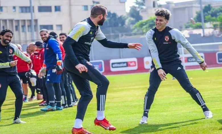 مران الأهلي يشهد الظهور الأول لعمر كمال والزنفلي وعودة الدوليين