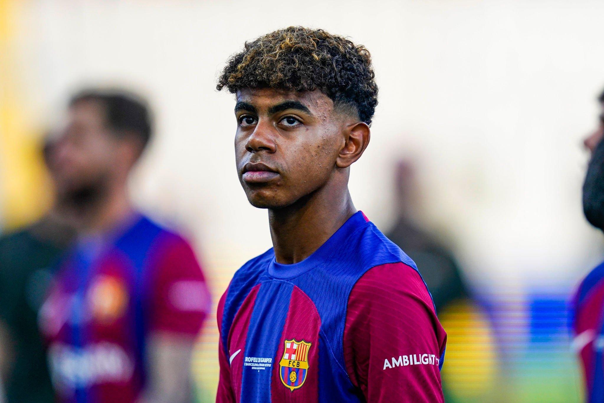 الكشف عن خطة برشلونة لرفع طول وزيادة وزن لامين يامال