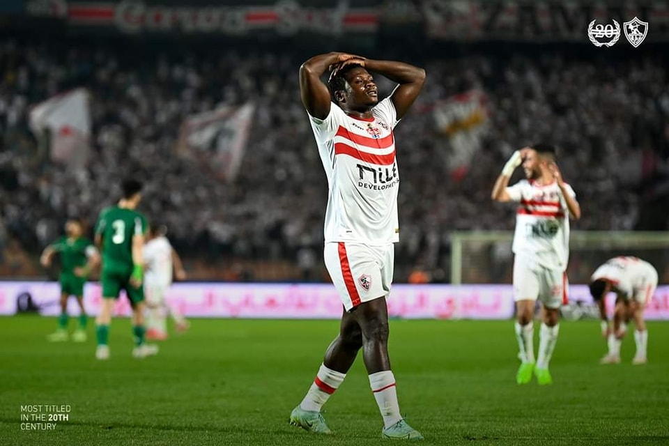 جوميز يجهز سامسون لقيادة هجوم الزمالك أمام الأهلي في القمة