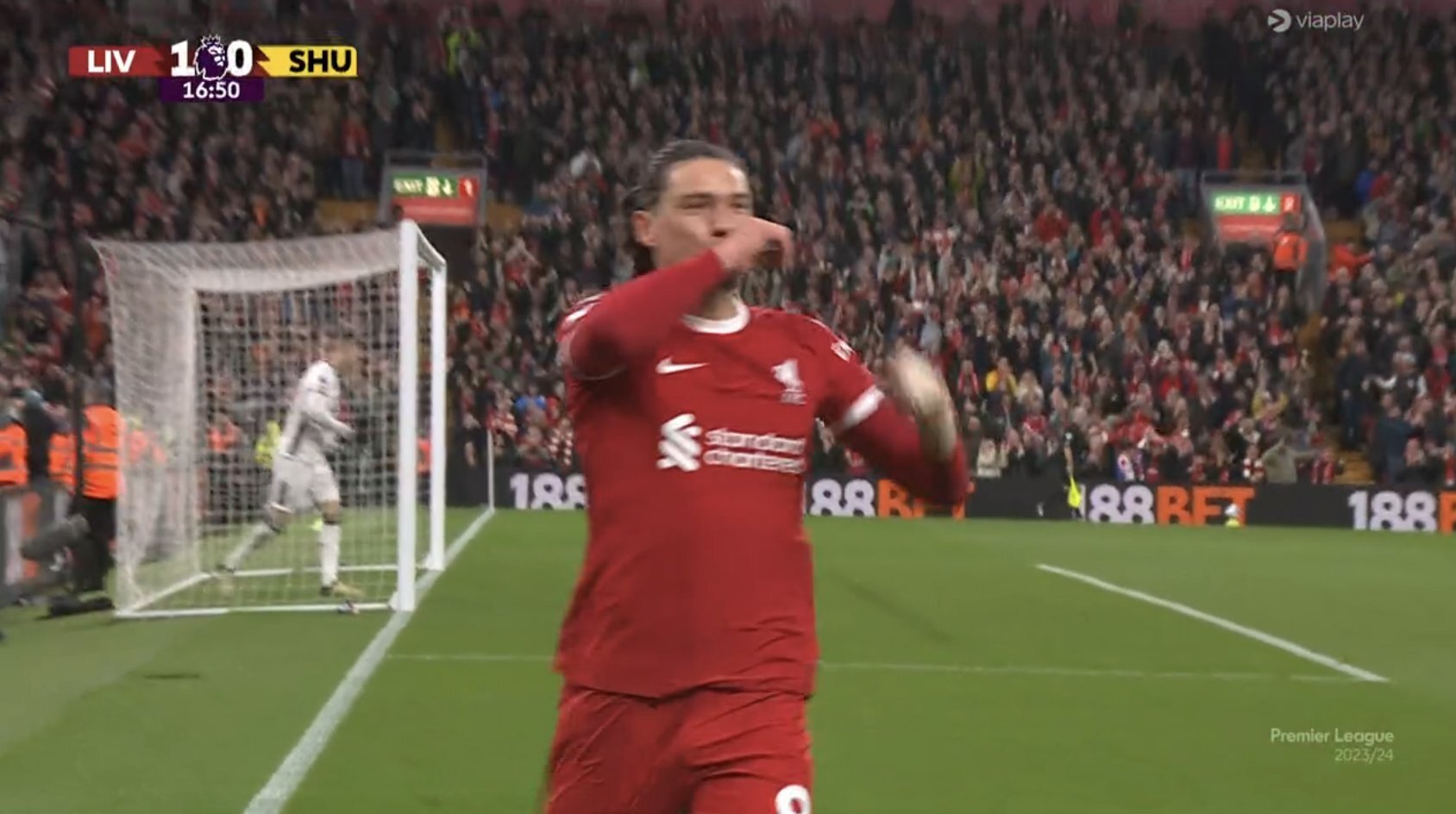 أهداف مباراة ليفربول وشيفيلد يونايتد اليوم في الدوري الانجليزي