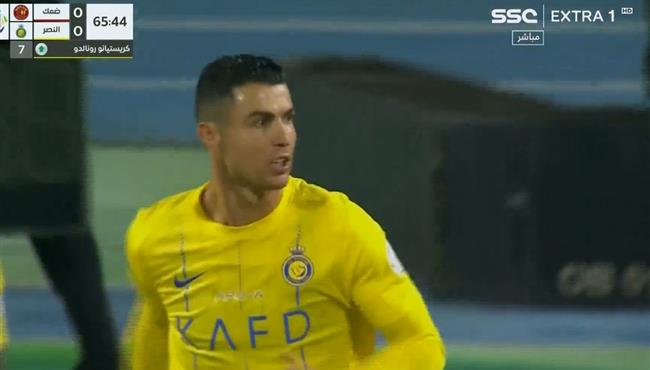 أهداف مباراة النصر وضمك اليوم فى الدوري السعودي